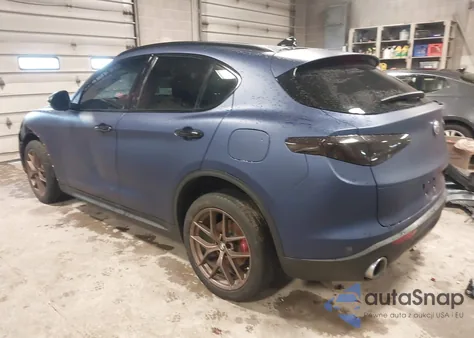 2018 Alfa Romeo Stelvio Ti Sport Awd z USA, uszkodzony, nr VIN ZASFAKNN5J7B58681